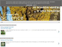 Tablet Screenshot of communicatescience.eu